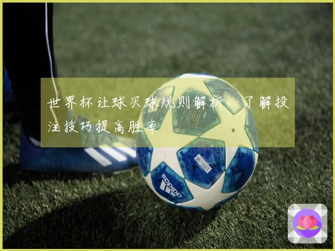 世界杯让球买球规则解析，了解投注技巧提高胜率